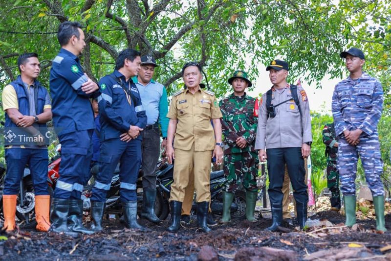 Laksanakan Pelbagai Program CSR di Desa Tanjung Gemuk, Bupati Meranti Apresiasi PT Timah Tbk